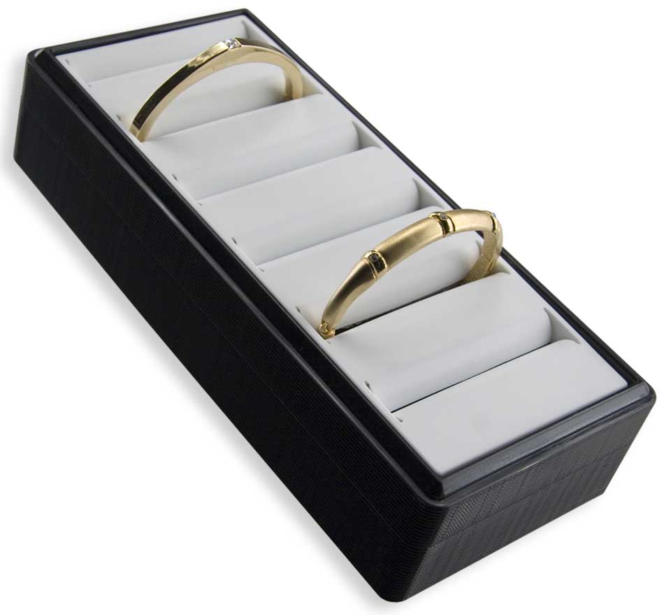 Carefree stackable bangle tray
