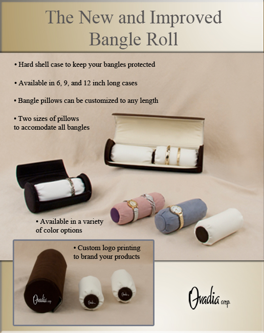 Jewelry Bangle Roll Case