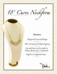 18 inch Curved Neckform